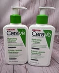 CeraVe Face & Body Hydrating Cleanser For Normal to dry Skin 2 x 236ml