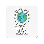 World's Best Boss Fridge Magnet - Funny Gift Present