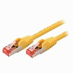 Yellow 15m Internet Cat6 cable for Router Smart TV Xbox CCTV PS5