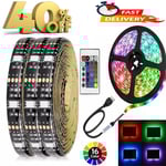 1-5M USB LED Strip Lights RGB Färg 5050 Ändrande Tejp Skåp Köksbelysning
