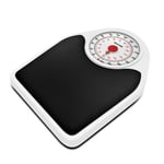 Salter Doctor Style Mechanical Bathroom Scales, White And Black