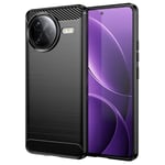 tectTech Xiaomi Poco F7 Ultra TPU-skal Brushed, Svart