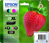 GENUINE EPSON 29 XL MULTIPACK CMYK ink cartridges Jun 2025 XP-235 XP-245 XP-335