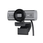 Logitech MX Brio 705 for Business webbkameror 8,5 MP 4096 x 2160 pixlar USB 3.2 Gen 1 (3.1 Gen 1) Gjuten aluminium, Svart