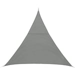 Voile d ombrage triangulaire Shae noisette 4x4x4m en polyester - Hespéride - Noisette