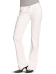 LTB Jeans Women's Valerie Boot Cut Jeans, Weiß (White 100), W32/ L36 (Manufacturer size: W32/L36)