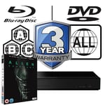 Panasonic Blu-ray Player DP-UB159 All Zone Free MultiRegion 4K & Alien Covenant