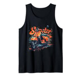 Electric Scooter Commuting Design Cool Quote Friend Family Tank Top