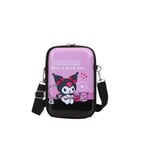 Sanrio Kuromi Messenger Bag för Kvinnor Anime Hårdskalväska 1