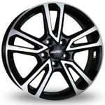 Alutec Tormenta Black 7x18 5/112 ET43 B57.1 - Aluminiumfälgar