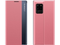 Hurtel New Sleep Case flip cover med stativfunktion Samsung Galaxy A02s rosa