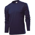 Stedman Comfort-T Long Sleeve Marin bomull X-Large Herr