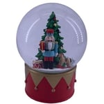 Spieluhrenwelt Globe Nøtteknekker med juletre