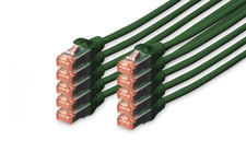 Digitus DK-1644-0025-G-10 nätverkskablar Grön 0,25 m Cat6 S/FTP (S-STP)