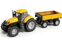 Yellow Adriatic tractor with trailer in a box 12309
