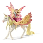 SCHLEICH Bayala Fairy Feya with Pegasus Unicorn Toy Figure  | New
