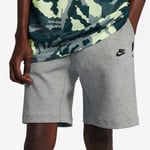 Nike Tech Fleece Shorts Sz L Grey Heather Black New  928513 063