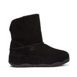 Women's Boots Fit Flop Original Mukluk Shorty Shearling Slip on in Black