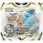 Pokémon TCG - Sword & Shield Brilliant Stars 3-pack Blister - Glaceon