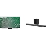 Samsung S95C 77" 4K QD-OLED TV + HW-Q700C 3.1.2 Dolby Atmos Soundbar -tuotepaketti