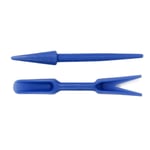 Fliyeong Portable Plastic Garden Gardening Tools Set - Widger and Dibber Blue,2Pcs Stylish and Popular