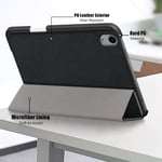 Fodral Tri-fold med Pencil-hållare iPad Mini 6th Gen (2021) svart