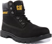 Caterpillar Colorado 2.0 Mens Lace Up Leather Boots In Black Size UK 7 - 12