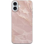 Apple iPhone 16 Plus Genomskinligt Skal Marmor