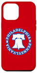Coque pour iPhone 12 Pro Max Philadelphie Pennsylvanie Liberty Bell Patriotic Philly