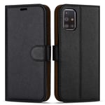 Case Collection Premium Leather Folio Cover for Samsung Galaxy M31s Case (6.5") Magnetic Closure Full Protection Book Design Wallet Flip with [Card Slots] and [Kickstand] for Galaxy M31s Phone Case