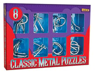 Cheatwell Games IQ Buster Set of 8 Metal Puzzles