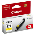 Canon Bläckpatron CLI-571Y XL (0334C001), gult, singelpack, hög kapacitet