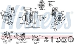 Turboaggregat Nissens - BMW - 1-SERIE-serie, E9*, X1 e84