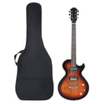 Elgitarr för nybörjare med väska brun&svart 4/4 39"