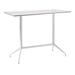 About a Table AAT10 High - White Base - White Laminate - 160x80x105 cm