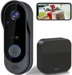 Wireless Security WiFi Video Doorbell Smart Phone Camera Door Bell Ring Intercom