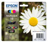Epson 18Xl Daisy Black Cyan Magenta Yellow High Yield Ink Cartridge Multipack 11