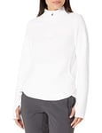 Spyder Women's Aspire Fleece Jacket, White, XL UK
