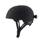 Cosmo Connected - Cosmo Evasion - Casque Intelligent Vélo et Trottinette Taille Adulte, Homme et Femme - Détection des Chutes, Feux de Freinage Automatiques - Matte Black, L/XL