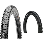 Maxxis High Roller2 Folding Dual Compound Exo/tr Tyre - Black, 26 x 2.30-Inch & Minion DHF Folding Dual Compound Exo/tr Tyre - Black, 26 x 2.30-Inch