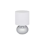 Rund bordslampa med touchfunktion
