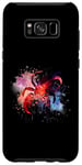 Coque pour Galaxy S8+ Scorpion Illustration Zodiacal Symbolisme Idée Créative