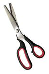 Glorex 5 2001 45 Fabric Zigzag Scissors - Stainless Steel Blade - Approx. 23 cm, ergonomically Shaped, Multi-Coloured