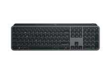 Logitech MX Keys S - tastatur - QWERTZ - tysk - bleg grå