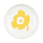 Marimekko Unikko fat o8,5 cm White-spring yellow