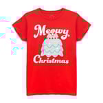 Pusheen Dam/Dam Meowy Jul T-shirt L Röd Red L