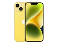 Apple iPhone 14 - 5G smartphone - dual-SIM / Internal Memory 128 GB - OLED-skärm - 6.1" - 2532 x 1170 pixlar - 2 bakre kameror 12 MP, 12 MP - front c
