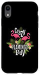 iPhone XR Crazy Flamingo Shirt Crazy Bird Lady Flamingos Flamingo Lady Case