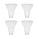 4-Pack WiFi Smart Alexa GU10 LED Light Bulb 5W, Dimmable Warm White and Cool White (2700k- 6500k), Compatible with Alexa, Google Assistant, Could be Remote Controlled by Smartphone (iOS
