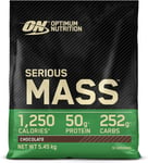 Optimum Nutrition Serious Mass Protein Powder High Calorie Weight Gainer with 25
